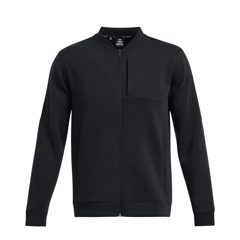 UNDER ARMOUR Tour Tips Full-Zip Men's Bomber Jacket (Black)