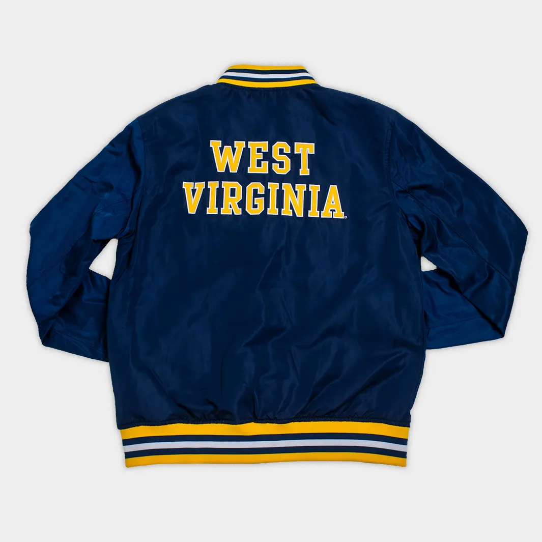 West Virginia Mountaineers Retro Bomber Jacket