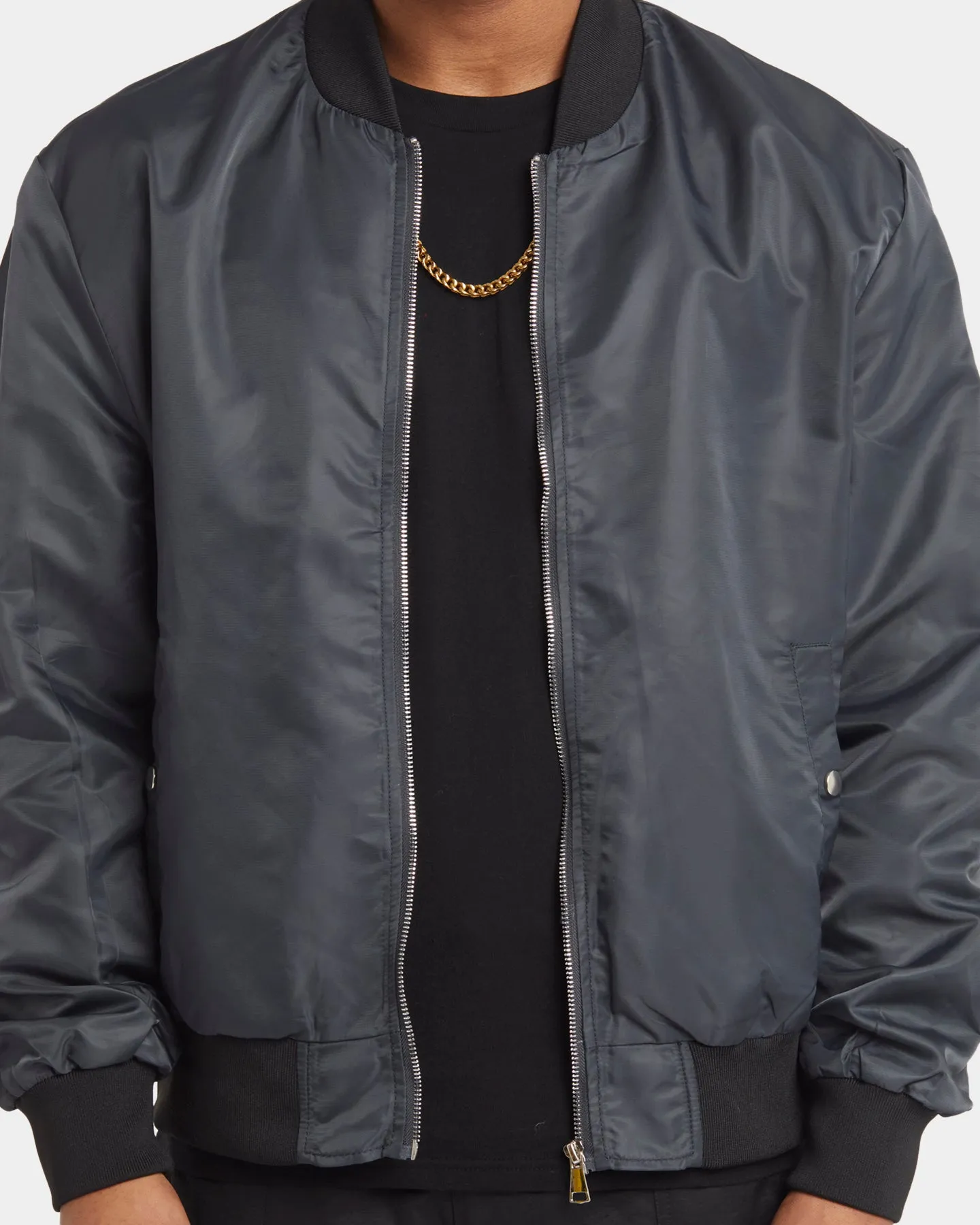 XXIII Caleb Bomber Jacket Charcoal